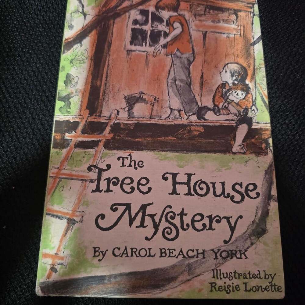 The Tree House Mystery by Carol Beach York Hardcover Book